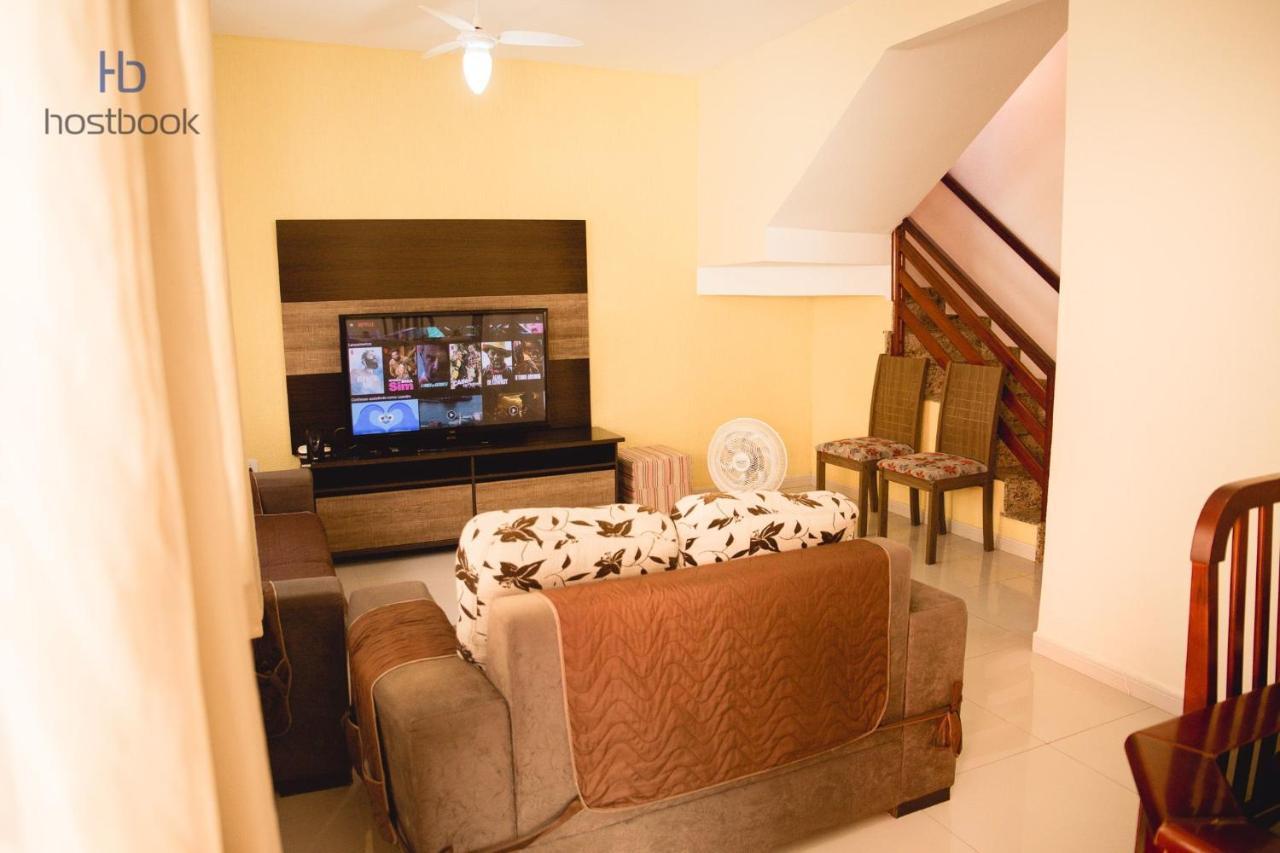 Willa Casa A 400 M Da Praia Do Centro - Wifi 200Mb - Garagem - Tv 500 Canais - 2 Quartos - Cozinha Equipada - Churrasqueira Rio das Ostras Zewnętrze zdjęcie