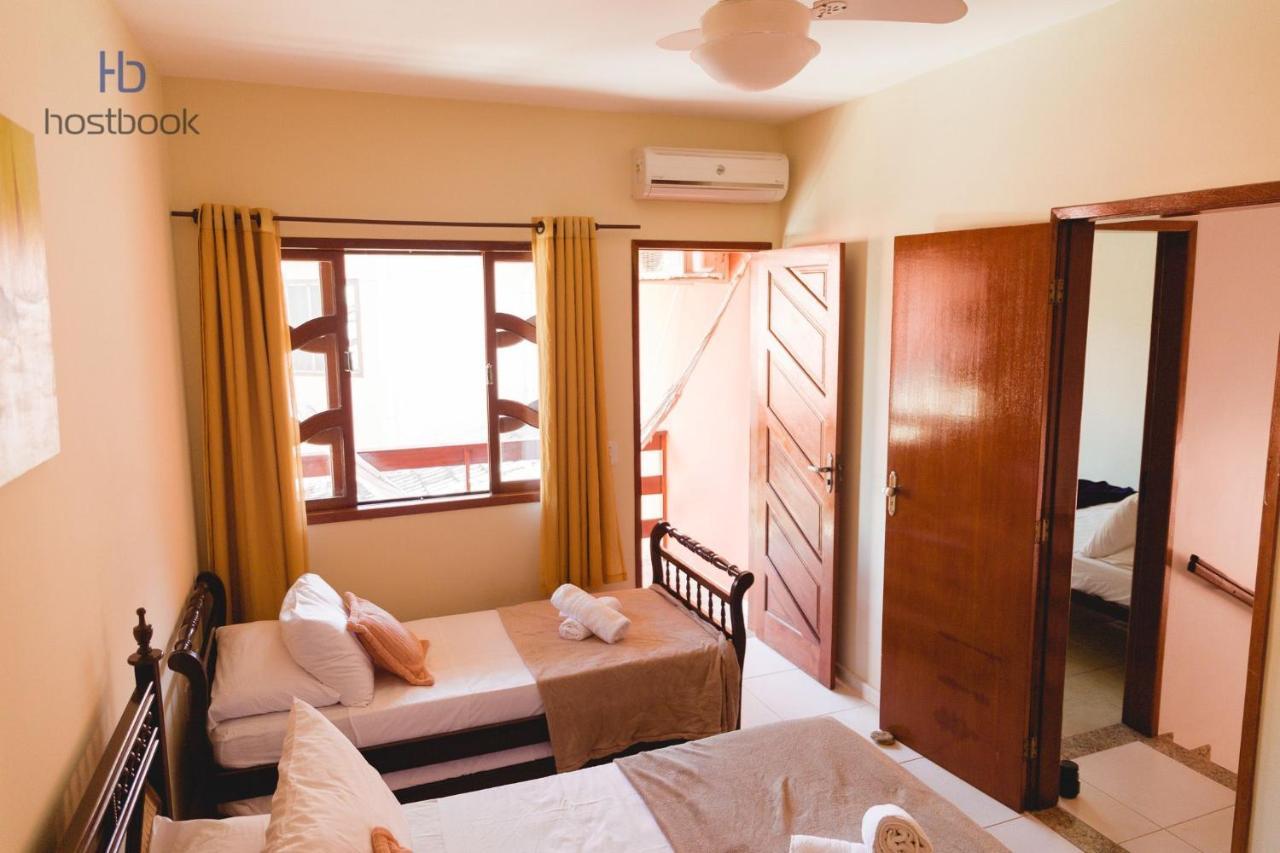 Willa Casa A 400 M Da Praia Do Centro - Wifi 200Mb - Garagem - Tv 500 Canais - 2 Quartos - Cozinha Equipada - Churrasqueira Rio das Ostras Zewnętrze zdjęcie
