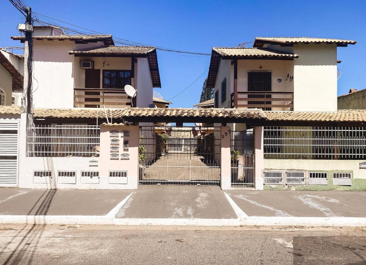 Willa Casa A 400 M Da Praia Do Centro - Wifi 200Mb - Garagem - Tv 500 Canais - 2 Quartos - Cozinha Equipada - Churrasqueira Rio das Ostras Zewnętrze zdjęcie