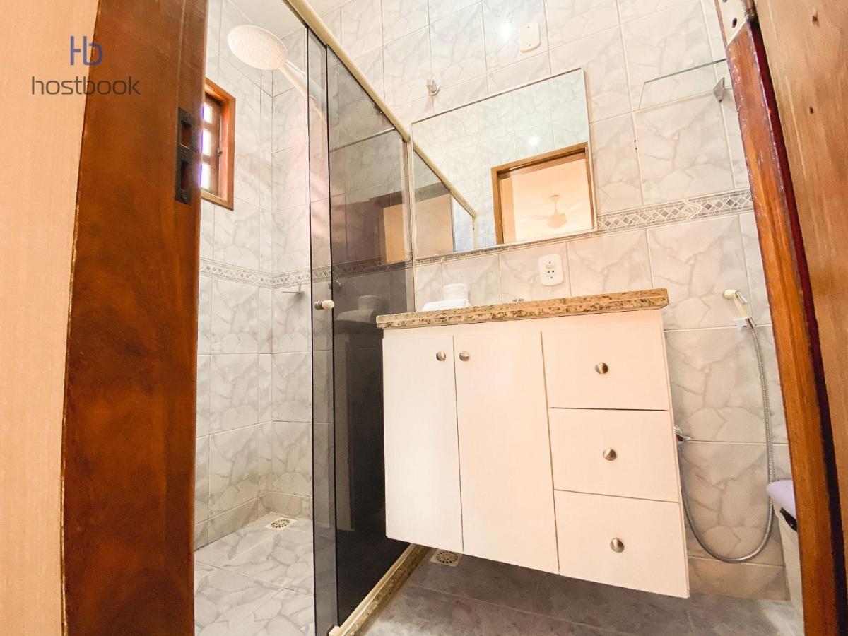 Willa Casa A 400 M Da Praia Do Centro - Wifi 200Mb - Garagem - Tv 500 Canais - 2 Quartos - Cozinha Equipada - Churrasqueira Rio das Ostras Zewnętrze zdjęcie